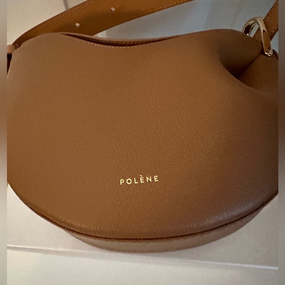 New Authentic POLENE TONCA purse! Duo Camel NIB W/dust bag - Picture 6 of 14
